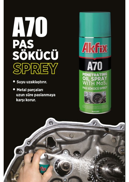 A70 Pas Sökücü Sprey 200ML