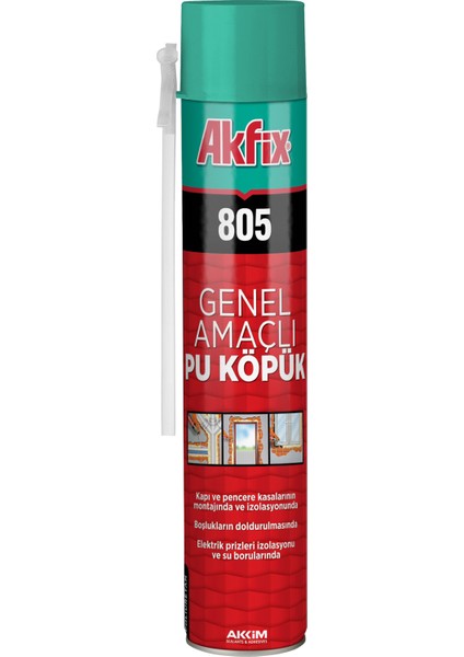 805 Pu Pipetli Köpük 750ML