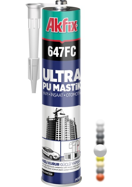 647FC Pu Mastik 280ML Beyaz