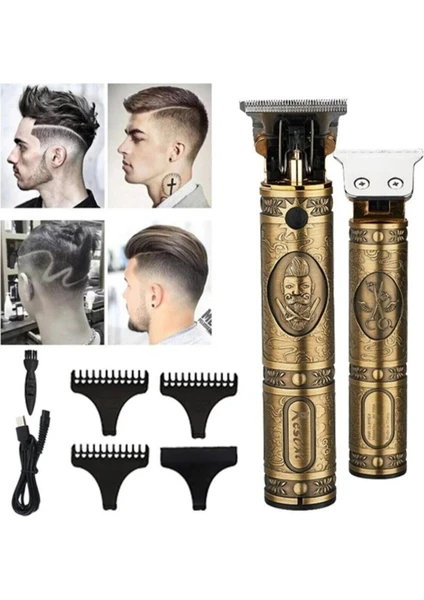 Hair Trimmer T Bıçak Saç Sakal Ense Çizim Traş Makinesi