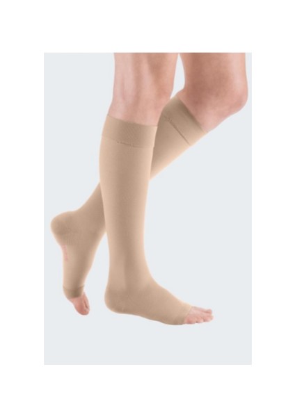 Medi Mediven Plus Diz Altı Açık Burun Çorap Ten Ccl 3