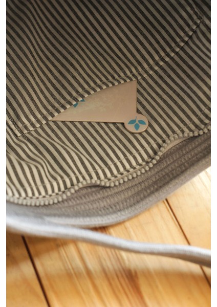 Kol Çantası%100 Pamuk - Gri - Dokuma - El Yapımı Pamuklu İpten Kadın fırsatları