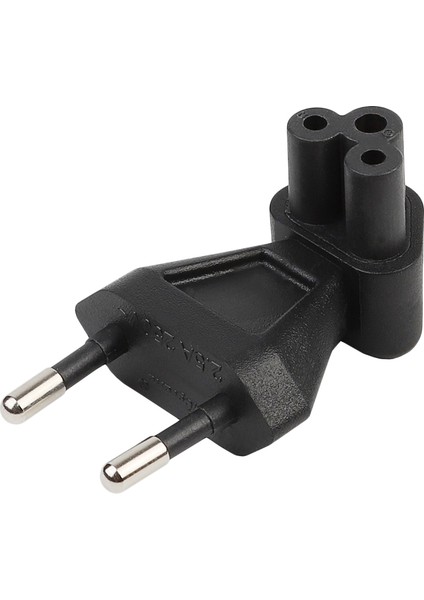 2-Pin Eu Erkek Iec 320 C5 Dişi Ac Adaptör 2.5A Sigorta, Ab Endüstriyel Güç Dönüştürücü (Yurt Dışından)