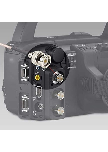 3g Hd Sdı Kablosu Bnc Kablosu 3ft 100 cm. 75 Ohm Kameralar İçin Bmcc Video Ekipmanı Hd-Sdı 3g-Sdı 4K 8k Sdı Video Kablosunu Destekler (Yurt Dışından)