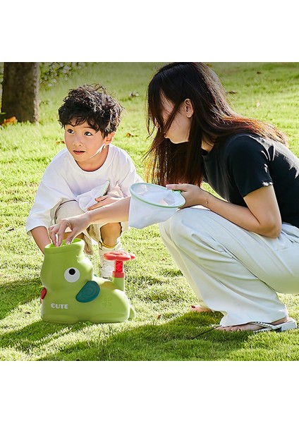 1 Takım Uçan Daire Oyuncak Örgü Çanta Ebeveyn-Çocuk I Küçük Fil
