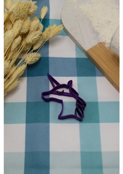 Unicorn Kurabiye Kek Şeker Hamuru Kalıbı