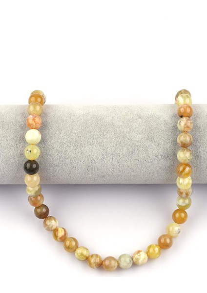 Sarı Opal Doğal Taş Dizi 10 mm Küre Kesim fiyatları