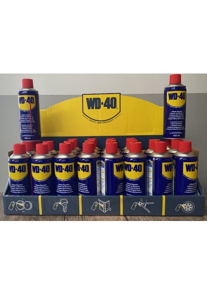 Henkel Wd-40 Çok Amaçlı Pas Sökücü Yağlayıcı Kayganlaştırıcı Sprey 400 ml 18'li Paket