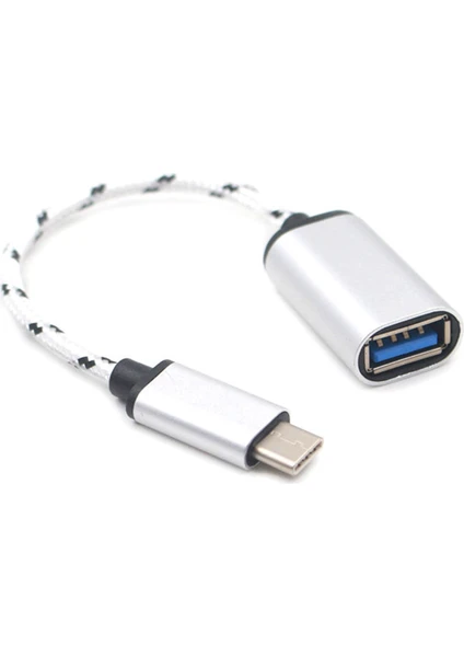 Type-C - USB Otg Data Sync Dönüştürücü Adaptör Işlevi Dönüştürücü Kablosu (Yurt Dışından)