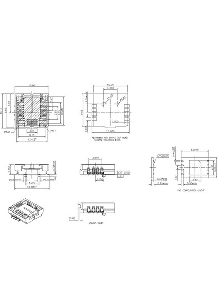 Qfn8 / Wson8 / Mlf8 / Mlp8 / Dfn8 To Dıp8 Hem 6x5 mm. Hem De 8x6 mm. Yongalar İçin Evrensel Ikisi Bir Arada Soket / Adaptör (Yurt Dışından) modelleri