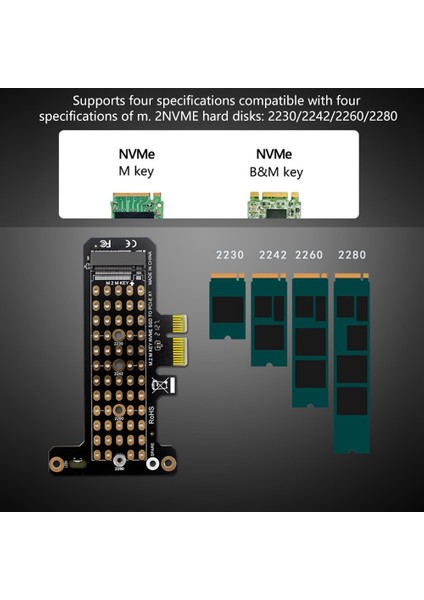 PH41-X1 M.2nvme Ssd'den Pcıex1'e Transfer Genişletme Kartı Genişletme, Pcıe4.0'ı Destekler (Yurt Dışından) fırsatları