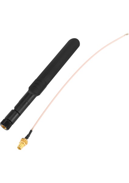 Dual Band Wifi 2.4ghz 5ghz 5.8ghz 8dbi Rp-Sma Erkek Anten 20 cm. 8 Inç RG178 U.fl Ipx Ipex - Rp-Sma Dişi Kablo 4'lü Paket (Yurt Dışından)