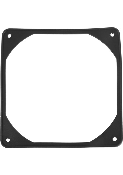 10 Adet 120 mm. Titreşim Önleyici Silikon Fan Contası Gürültü Azaltıcı Conta Pedi Pc Bilgisayar Kasası Fanı (Yurt Dışından)