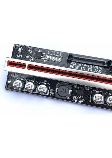 VER011-Mini Yükseltici Kart Usb3.0 Yüksek Hızlı Yükseltici 1x Ila 16X Uzatma Kablosu İçin Grafik Kartı Pcı-E Yükseltici (Yurt Dışından)