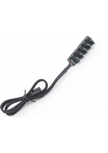 Host Case Pc Soğutucu Fan Güç Kablosu 1 Dişi - 5 Erkek 4pin Soket Fanı Hub Splitter Kablosu 4pin Pwm Soğutma Fanı (Yurt Dışından)