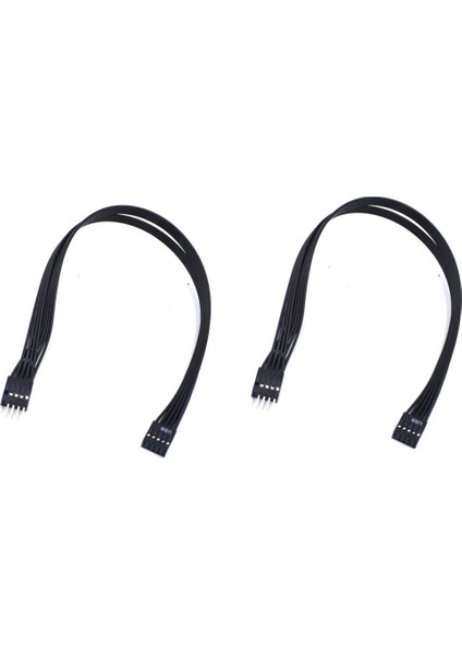 Anakart 9pin USB 2.0 Erkek - Dişi Uzatma Veri Kablosu Kordon Tel Hattı 30 cm. USB Uzatma Kablosu, 2 Paket (Yurt Dışından)