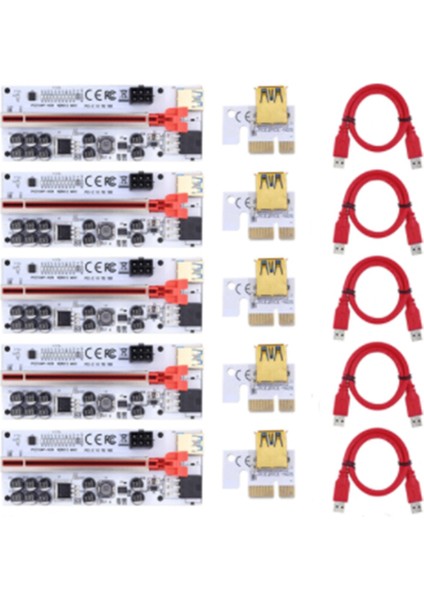 VER012 Max Gpu Yükseltici Video Kartı İçin Pcı-E Yükseltici 012 Max Pci Express USB 3.0 Kablosu Pcı-E 1x Ila 16X Btc (Yurt Dışından)