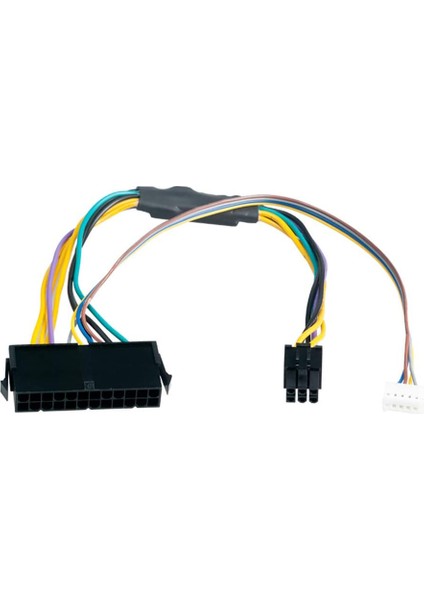 Atx Ana 24PIN Dişi 6pin Erkek 6pin Pcı-E Psu Güç Adaptörü Besleme Kablosu Konektörü Hp Elite 8100 8200 8300 800G1 (Yurt Dışından)