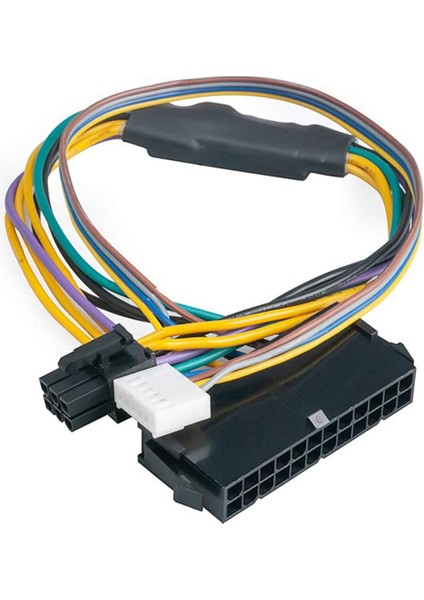 Atx Ana 24PIN Dişi 6pin Erkek 6pin Pcı-E Psu Güç Adaptörü Besleme Kablosu Konektörü Hp Elite 8100 8200 8300 800G1 (Yurt Dışından)