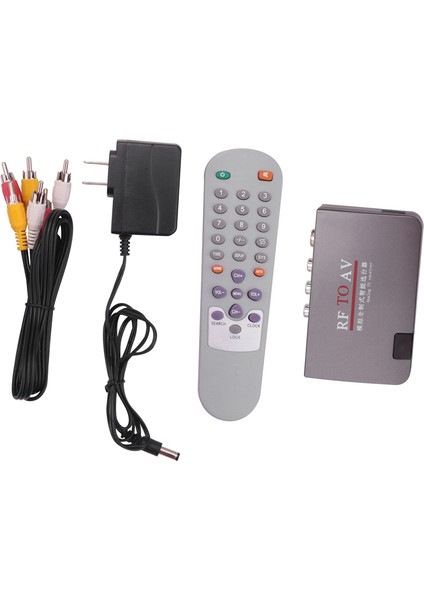 Rf - Av Dönüştürücü, Kanal Seçici, Yükseltici, Kablo Tv'den Projeksiyon Tv'ye, Video Bağlantı Noktası Tam Sistem AC110-240V Abd Plug'ı Destekler (Yurt Dışından)