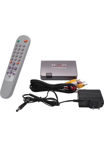 Rf - Av Dönüştürücü, Kanal Seçici, Yükseltici, Kablo Tv'den Projeksiyon Tv'ye, Video Bağlantı Noktası Tam Sistem AC110-240V Abd Plug'ı Destekler (Yurt Dışından)