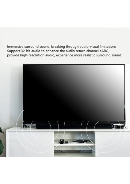 HDMI Uyumlu 2.1 Erkek - Dişi Adaptör Am / Af Bilgisayar Tv Hd Adaptörü, 8K@60HZ Çözünürlüğü / Dinamik Hdr'yi (90°) Destekler (Yurt Dışından)