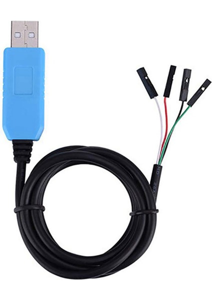 PL2303 Ta USB Ttl RS232 Dönüştürme Seri Kablo PL2303TA Uyumlu Win Xp / Vısta / 7 / 8 / 8.1 PL2303HX'DEN Daha Iyi (Yurt Dışından)