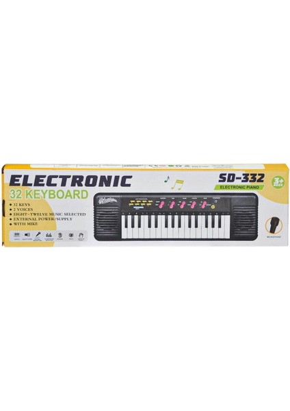 Discount Planet SD-332 Mikrofonlu Piano 32 Tuş -Can