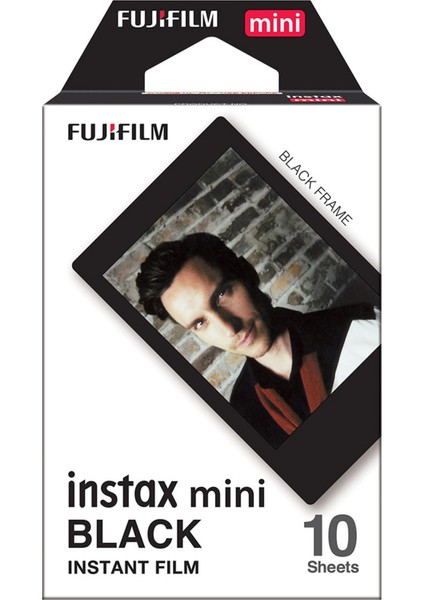 Instax Mini Evo Siyah Fotoğraf Makinesi Kırmızı Kutulu