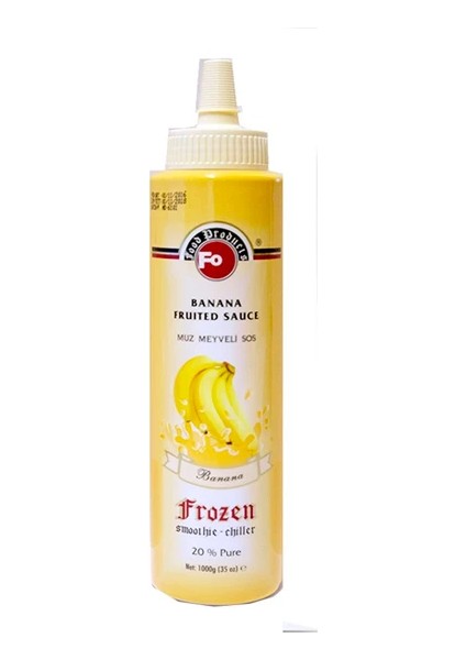 Fo Frozen Muz Meyveli Sos 1kg.