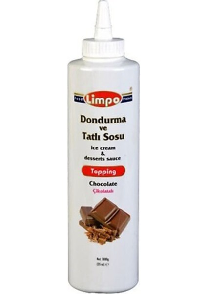 Limpo Çikolatalı Dondurma & Tatlı Sosu (Toppıng) 1kg.