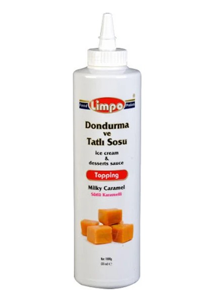 Limpo Karamelli Dondurma & Tatlı Sosu (Toppıng) 1kg.