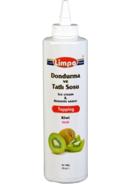 Limpo Kivili Dondurma & Tatlı Sosu (Toppıng) 1kg.