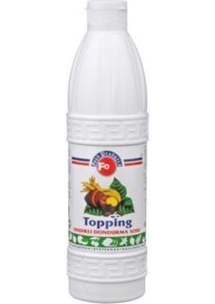Fo Fındıklı Topping (Dondurma Sosu) 1kg.