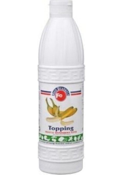 Fo Muz Meyveli Topping (Dondurma Sosu) 1kg.