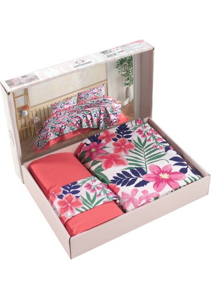 Çift Kişilik Baskılı Pike Takımı ( Set )