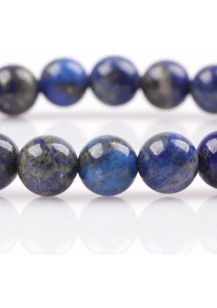 Sertifikalı Lapis Lazuli Doğal Taş Bileklik 6 mm modelleri