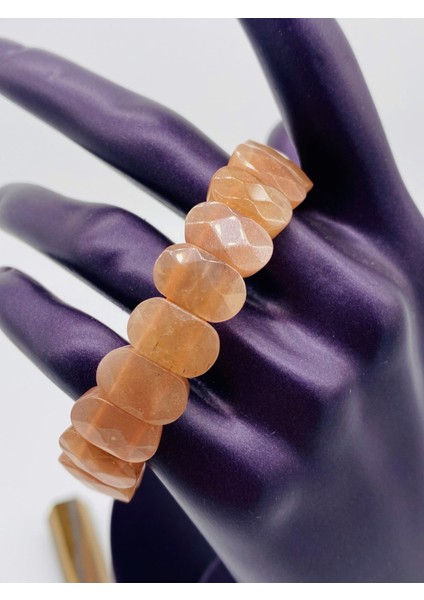 Sertifikalı Güneş Taşı 9X14 mm Bileklik fiyatları