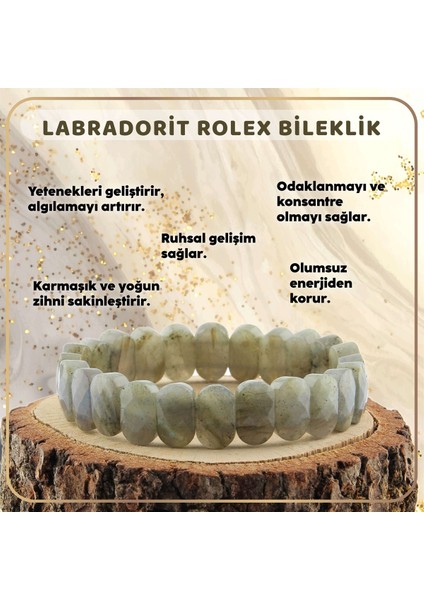 Sertifikalı Labradorit Doğal Taş 9X14 mm Bileklik fiyatları