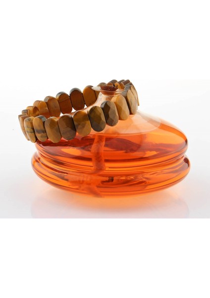 Sertifikalı Kaplan Gözü Doğal Taş 9X14 mm Bileklik fırsatları