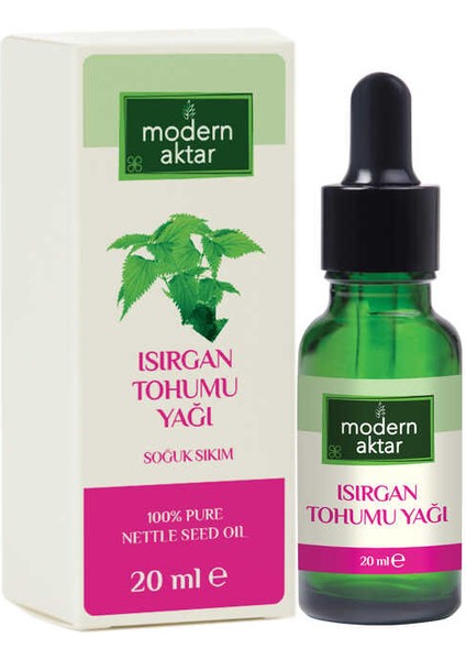 Doğal Isırgan Tohumu Yağı 20 ml