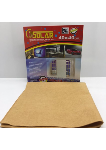 Cmsolar Antibakteriyel Mikrofiber Temizlik Bezi 40*40 Fibram 8682983910280