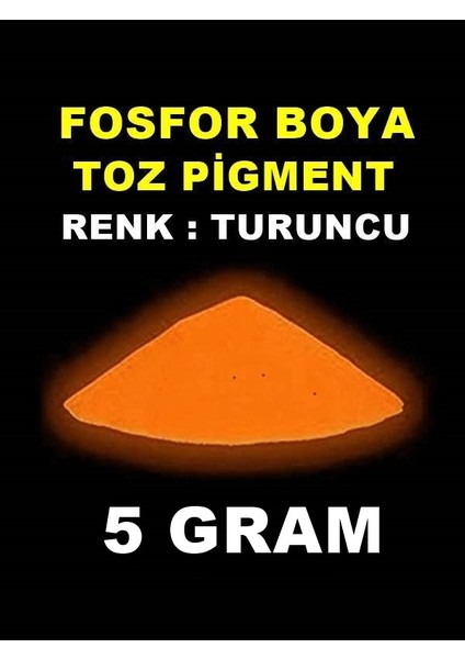 Karanlıkta Parlayan Fosfor Boya 5 Gram