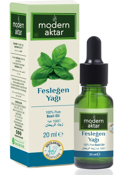 Doğal Fesleğen Yağı 20 ml