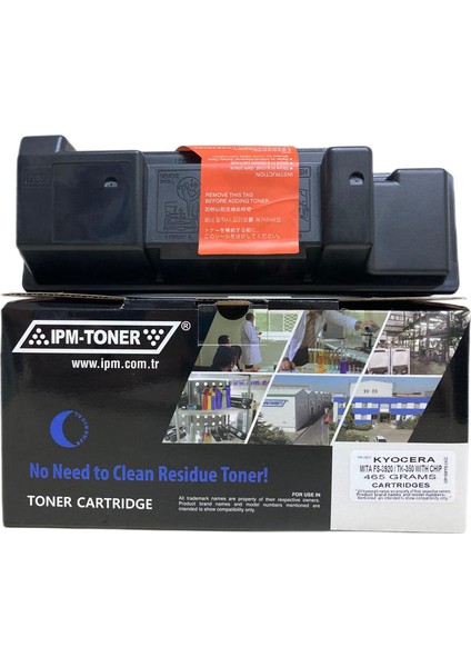 IPM Toner Kyocera Muadil Toner TK350 FS-3920 Atık Kutulu Chipli 465GR