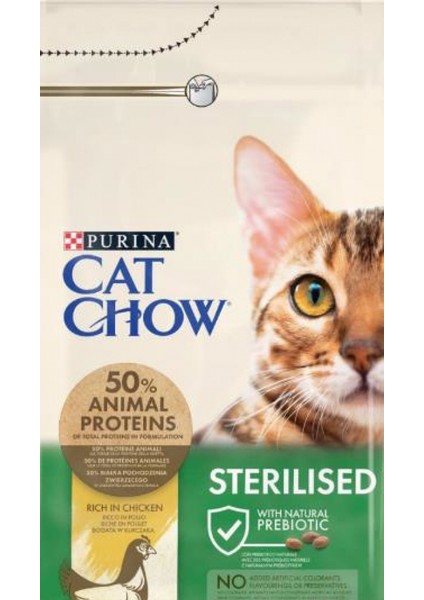 Cat Chow Tavuklu Kısırlaştırılmış Kedi Maması 15kg