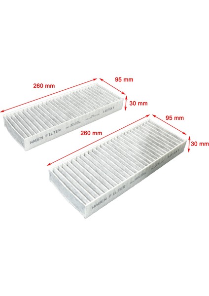 Peugeot 308 Iı 2013-2021 Karbonlu Polen Filtresi fiyatları