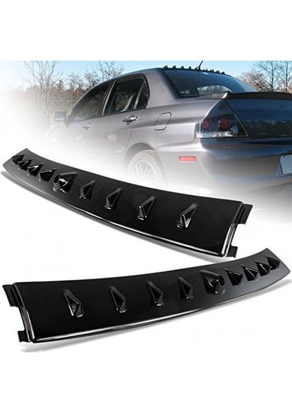 Mitsubishi Lancer (2004 - 2008) Votex Cam Üstü (Plastik)