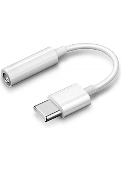 Samsung Type C 3.5mm Çevirici Kulaklık Adaptörü Için Kulaklık Ses Çevirici 3.5mm Jack. Samsung Gal