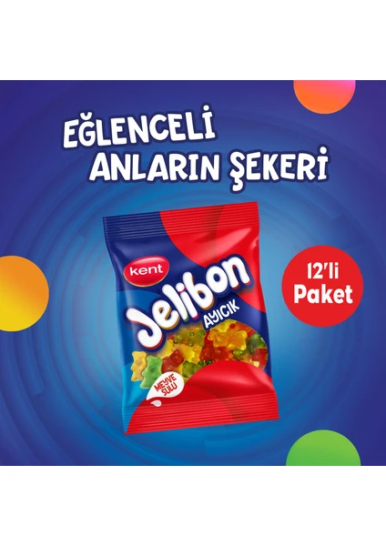 Ayıcık Meyve Sulu Şekerleme 80 gr - 12'li Paket